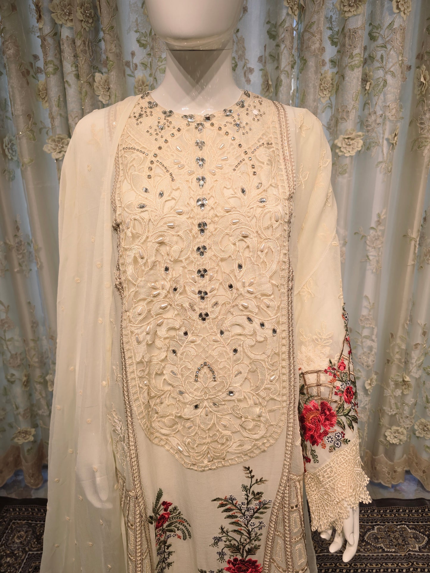 Gul Bagh Handwork Unstitched Suit