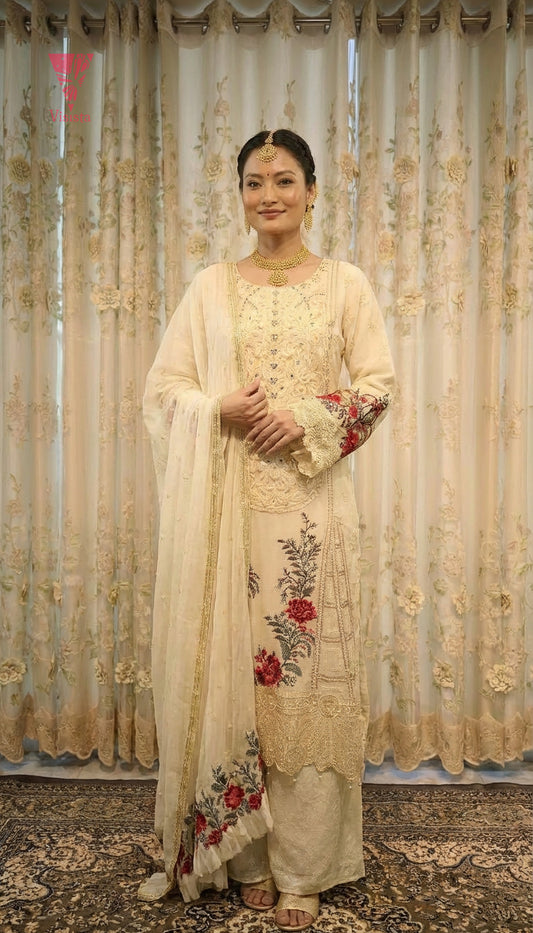 Gul Bagh Handwork Unstitched Suit